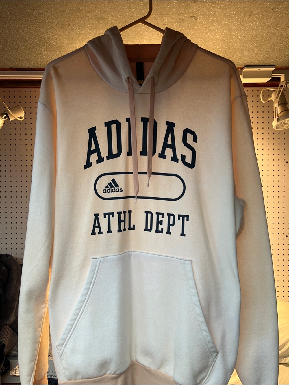 Men’s XL Adidas “ATHL DEPT” Graphic Hoodie